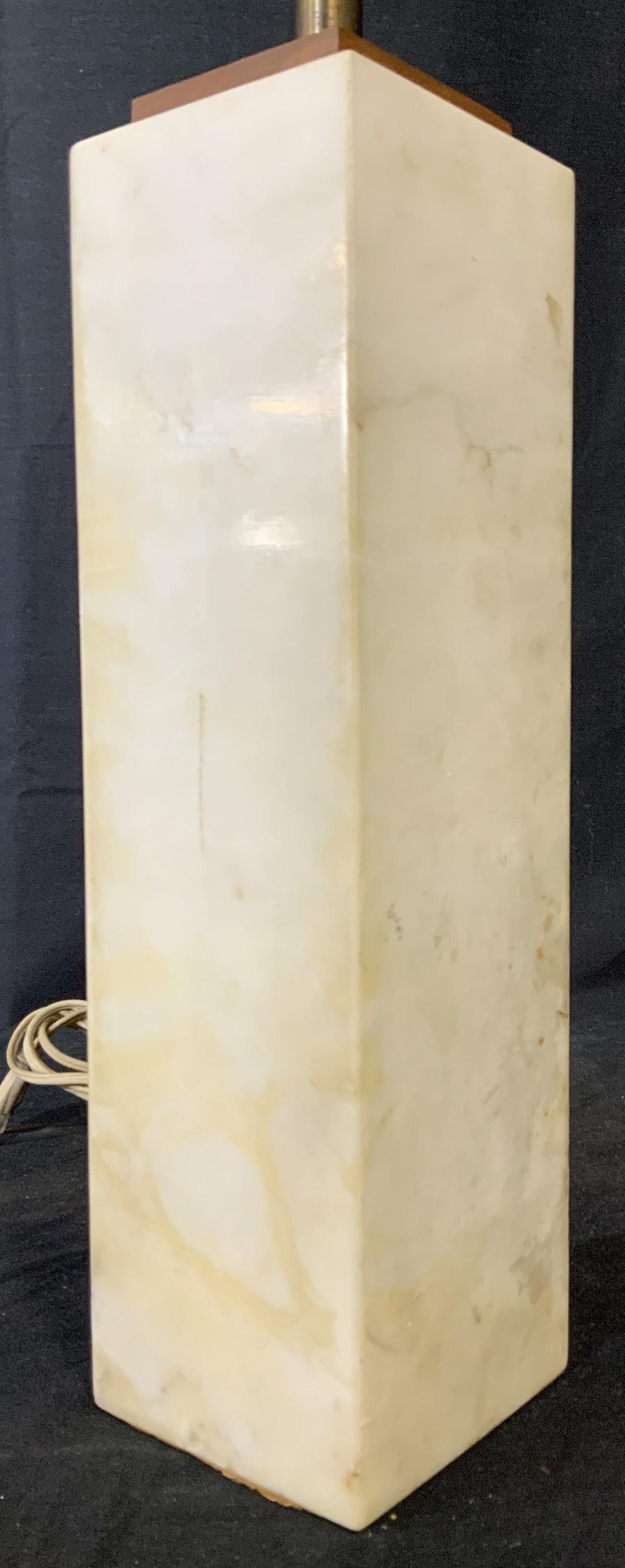 Vintage Italian Marble Plinth Style Table Lamp (1 of 20)
