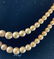 Vintage Gold toned 2 Strand Bead Necklace