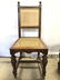 Set 6 Vintage Caned Carved Wooden Side Chairs - 2