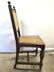 Set 6 Vintage Caned Carved Wooden Side Chairs - 4