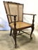 Lot 2 Vintage Carved Wooden End Chairs - 3