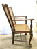 Lot 2 Vintage Carved Wooden End Chairs - 4