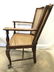 Lot 2 Vintage Carved Wooden End Chairs - 6