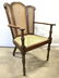 Lot 2 Vintage Carved Wooden End Chairs - 9
