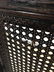 Pair Caned Antique Carved Wooden Chairs - 10