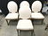 Set 4 Vintage Upholstered Side Chairs - 2
