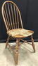 Antique Carved Wooden Spindle Back Chair