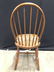 Antique Carved Wooden Spindle Back Chair - 4