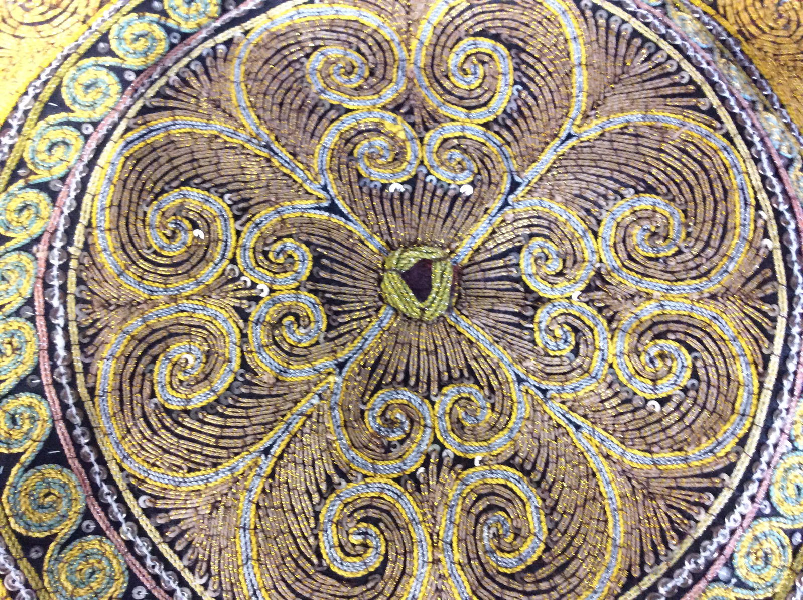 Thai Inspired Handmade Decorative Pillow Case: Removable zippered pillow case, black, front hand sewn design on thick black linen, then sewn into a custom made pillow cover. 16 x 16 in. Arts & Crafts Interior Decor, Thailand cultural Pillow Case,