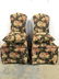 Pair WALTER E SMITH Designer Chairs W Pillows - 2