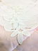 Collectible Vtg. Linen Pink Table Cloth & Napkins