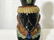 Black Glass Figure with Gemstones Cabochons - 2