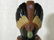 Black Glass Figure with Gemstones Cabochons - 3