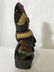 Black Glass Figure with Gemstones Cabochons - 4