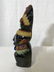 Black Glass Figure with Gemstones Cabochons - 6