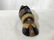 Black Glass Figure with Gemstones Cabochons - 8