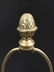 Vintage Painted Asian Porcelain Lamp - 5