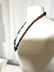 Red Jade Beaded Necklace. Carved Pendant - 11