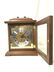 Vintage ALFRY Carved Wooden Mantel Clock - 4
