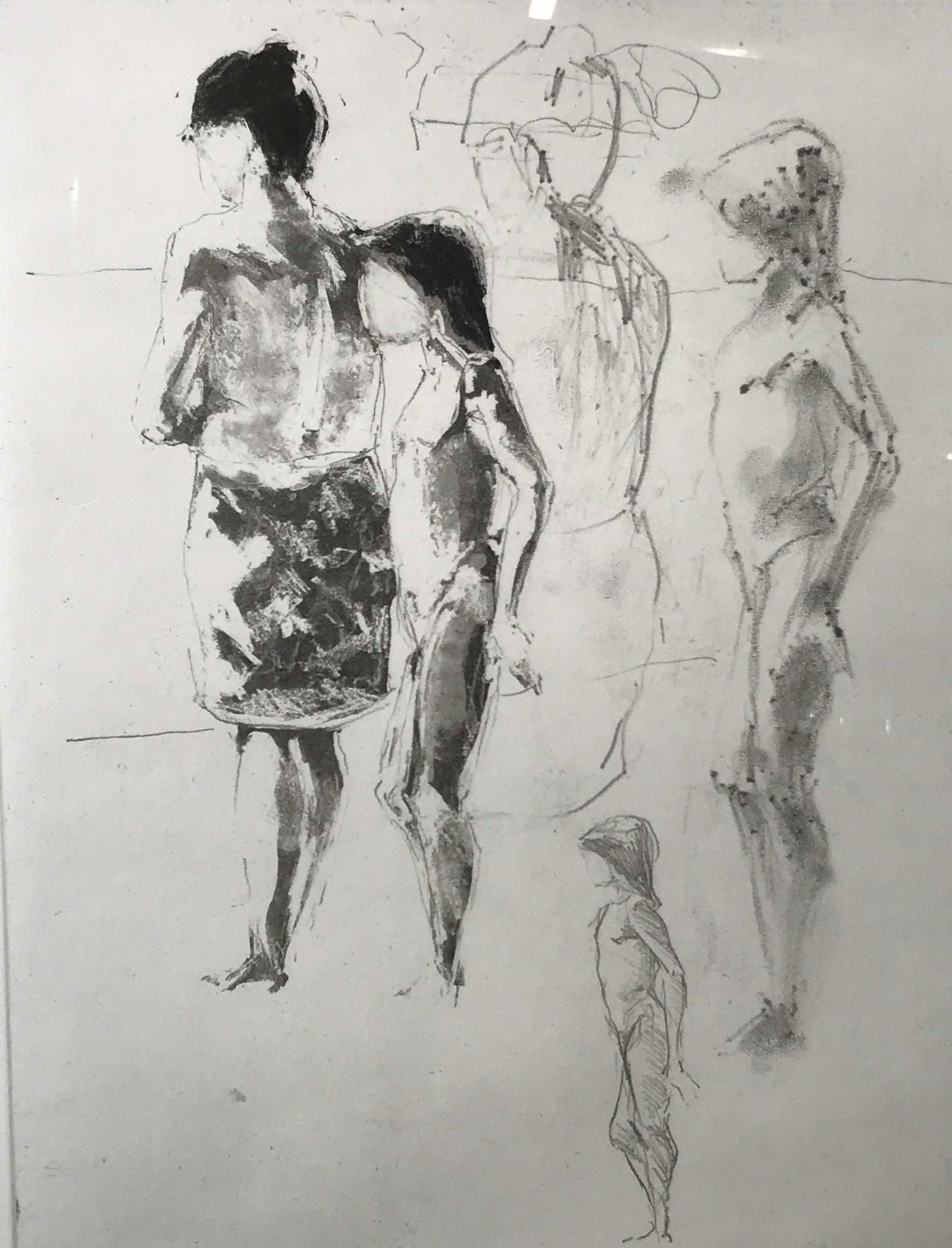 ERIC FISCHAL (1948- ) Signed Ltd Ed Lithograph: ERIC FISCAL (1948- ) Signed limited edition lithograph on heavy weight paper, signature in the lower right corner reads ‘Eric Fischl’, edition in the lower left corner reads ‘31/50’, subject a