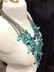 Handmade Multi Strand Bead Statement Necklace - 12