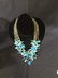 Handmade Multi Strand Bead Statement Necklace - 4