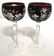 Lot 5 Bohemian Art Glass Wine Glasses