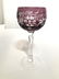 Lot 5 Bohemian Art Glass Wine Glasses - 5