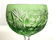 Lot 5 Bohemian Art Glass Wine Glasses - 8