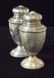 Weighted Sterling Salt Pepper Shakers , Set 4 - 9