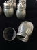 SCS Co. Set 6 Sterling Salt Pepper Shakers - 10