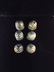 SCS Co. Set 6 Sterling Salt Pepper Shakers - 2