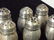 SCS Co. Set 6 Sterling Salt Pepper Shakers - 9