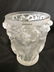 LALIQUE BACCHANTES Crystal Vase - 3