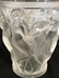 LALIQUE BACCHANTES Crystal Vase - 4