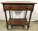 Antique Carved Wooden Spindle Leg Side Table