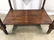 Antique Carved Wooden Spindle Leg Side Table - 9