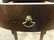 Vintage Round Wooden Side Table W Drawer - 5
