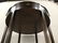 Vintage Round Wooden Side Table W Drawer - 9