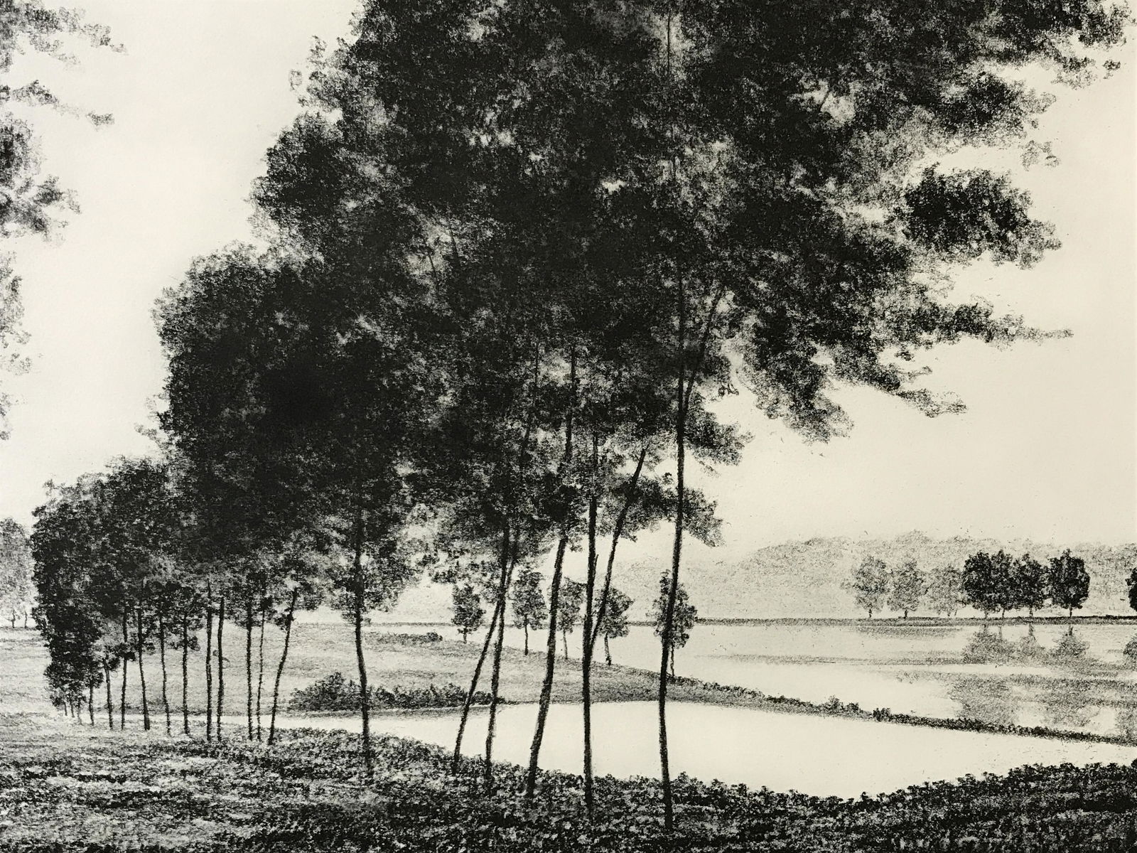 April Gornik Signed Ltd Ed Lithograph ‘Love’: April Gornik (1953- ) Signed Limited Edition lithograph on heavy weight paper, signature and date in the lower right corner reads ‘April Gornik 1995’, edition along the lower center border reads �