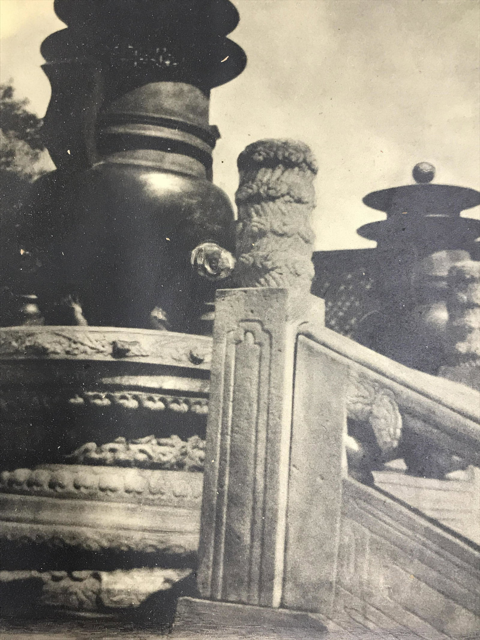 Helen Harvey Shotwell Signed Photo Bronze Burners: Helen Harvey Shotwell signed photograph, signature to the lower right corner reads ‘Helen Harvey Shotwell’, title to the lower left song ‘Bronze Burners’, subject Chinese bronze burners, text 