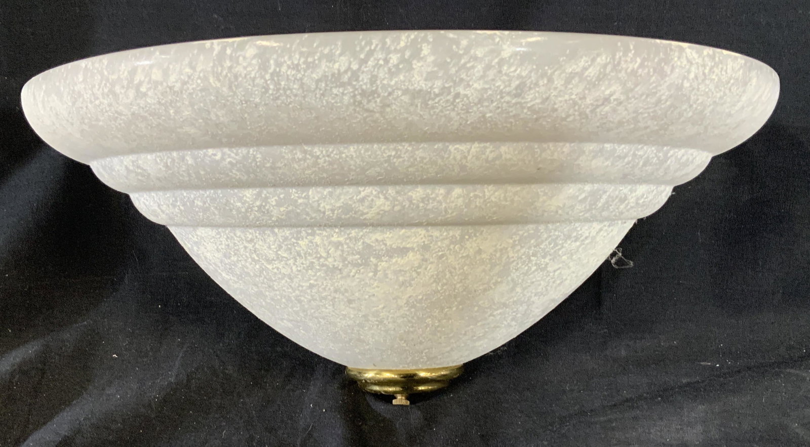 Underwriters Laboratories Wall Sconce: Underwriters Laboratories Wall Sconce, label to reverse read ‘EV NN’, ‘Wall Mount only’, ‘inspected’, ‘E38714 Underwriters Laboratories Inc Listed Incandescent Fixture Issue No 854,494 S