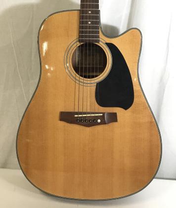 IBANEZ Acoustic Guitar: IBANEZ Acoustic Guitar, possibly vintage. Model UPF10CEDX, serial number 95013732. Made in KOREA. 6 string guitar. Vintage instrument, guitars, acoustic guitar, strings instrument, collectibles, colle