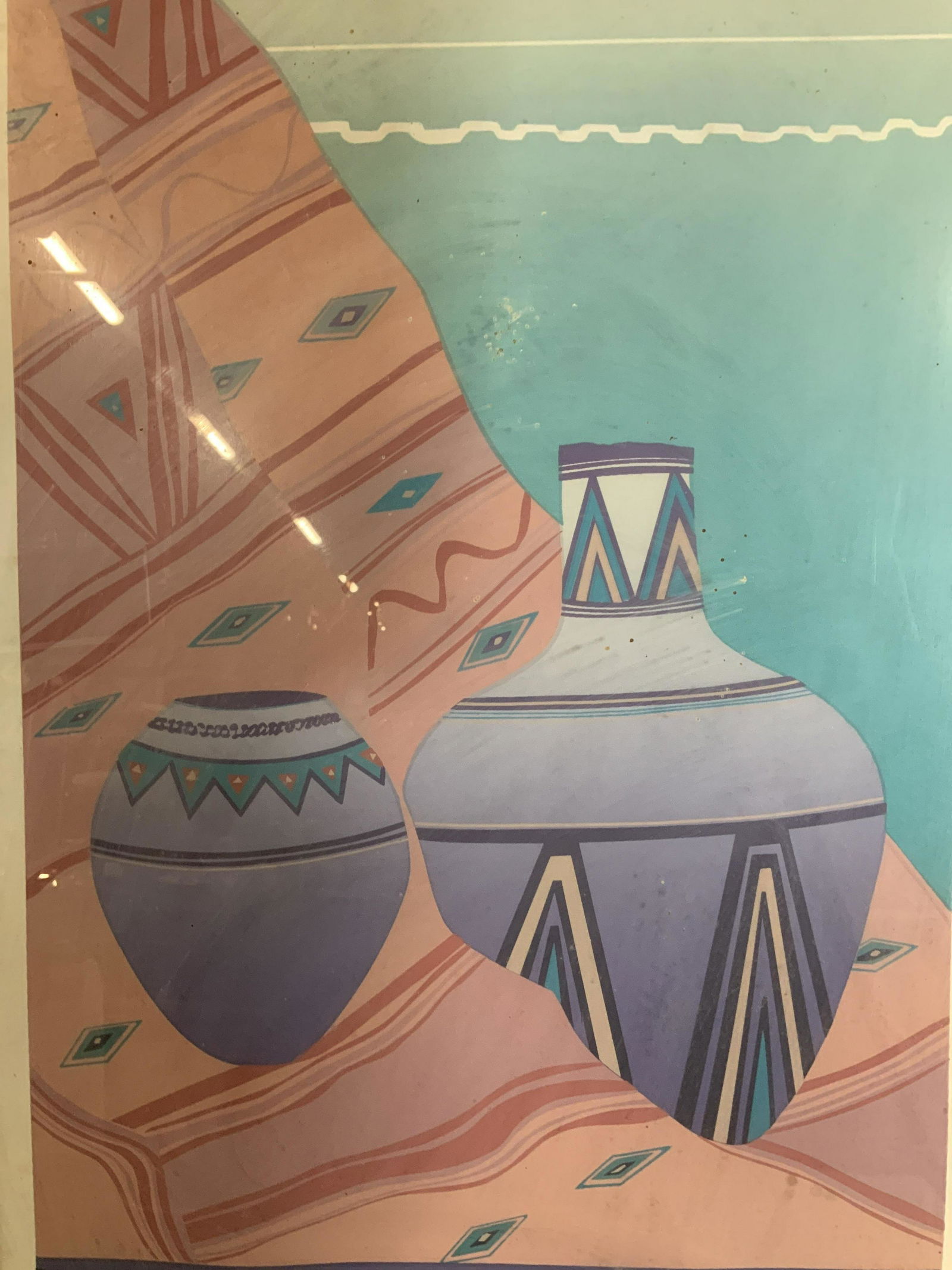 ROBERT WILSON Signed Treasure I Silkscreen: ROBERT WILSON Signed Treasure I Silkscreen, signature to lower right reads ‘Robert Wilson’, inscription to lower portion of piece reads ‘Treasure I’, edition to lower left reads ‘183/475’,