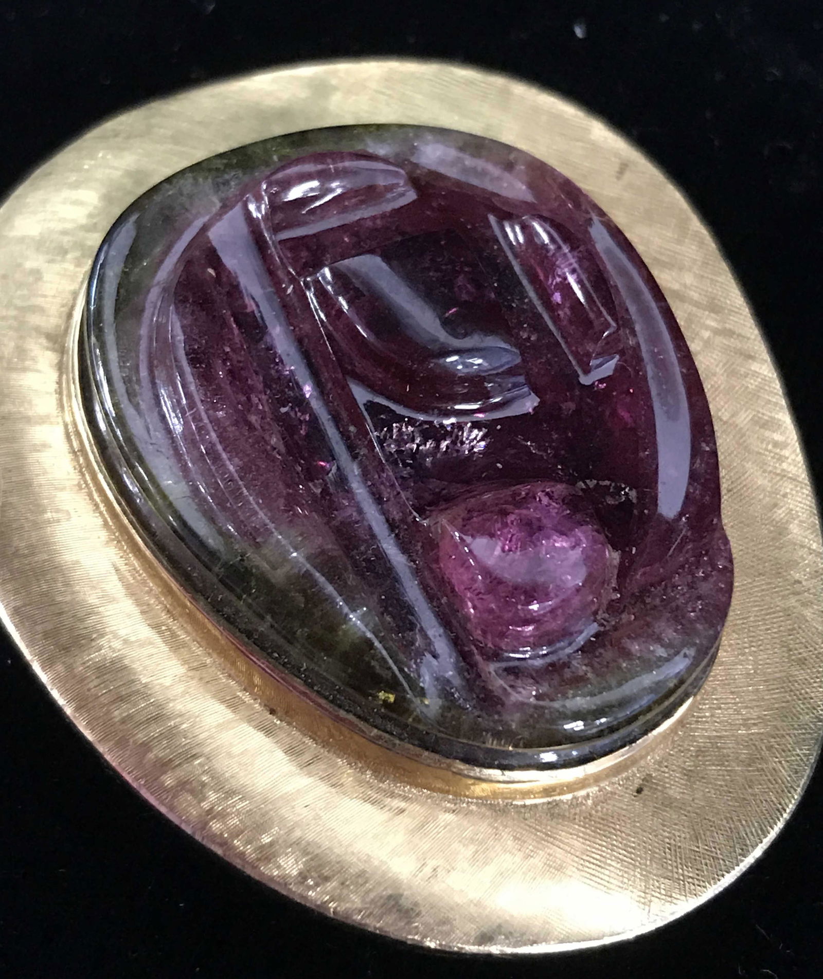 BURLE MARX Signed 18kt GoldForme Livre Brooch (1 of 6)