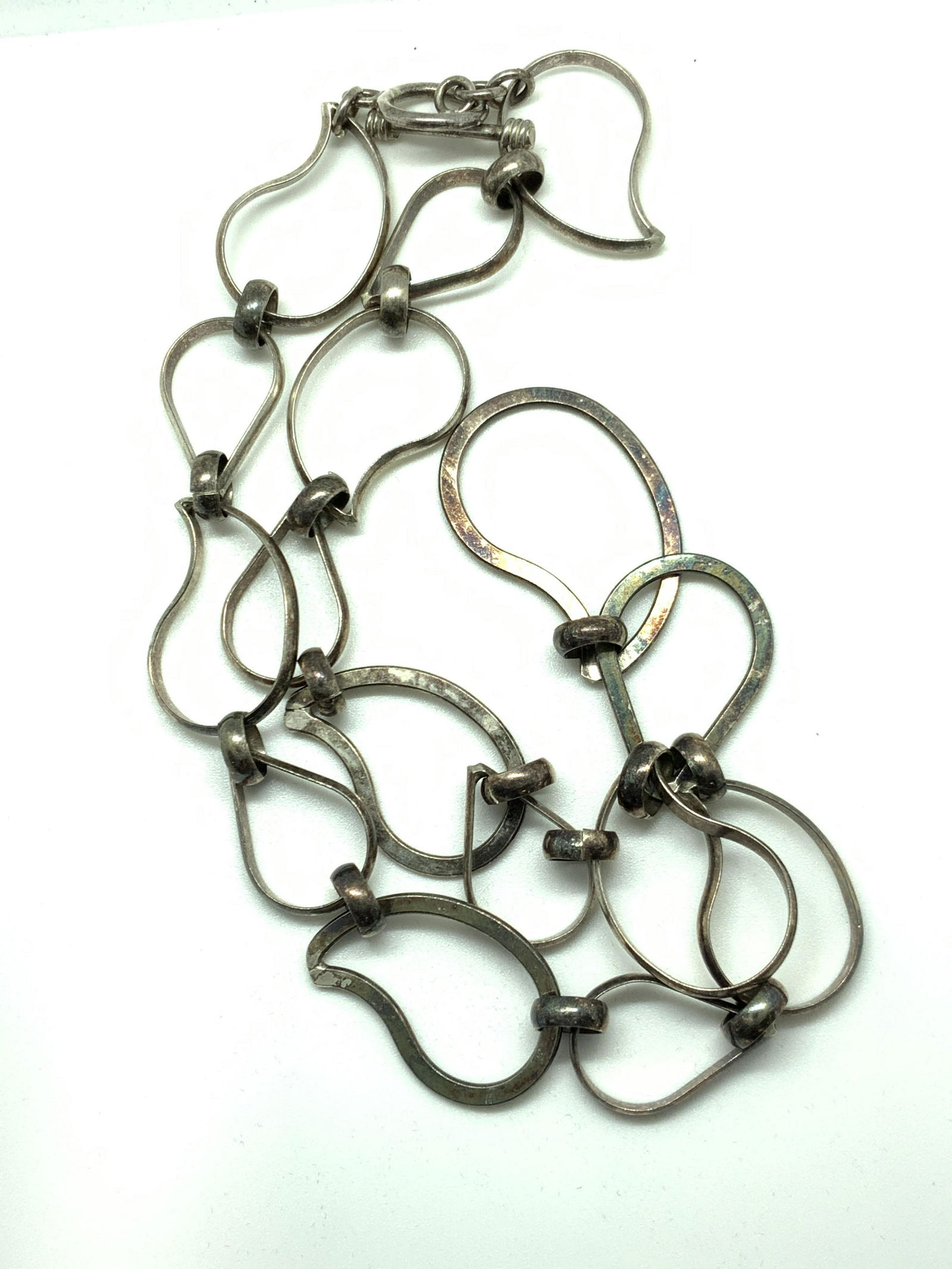 Vintage Sterling Silver Pendant Necklace, Jewelry (1 of 11)