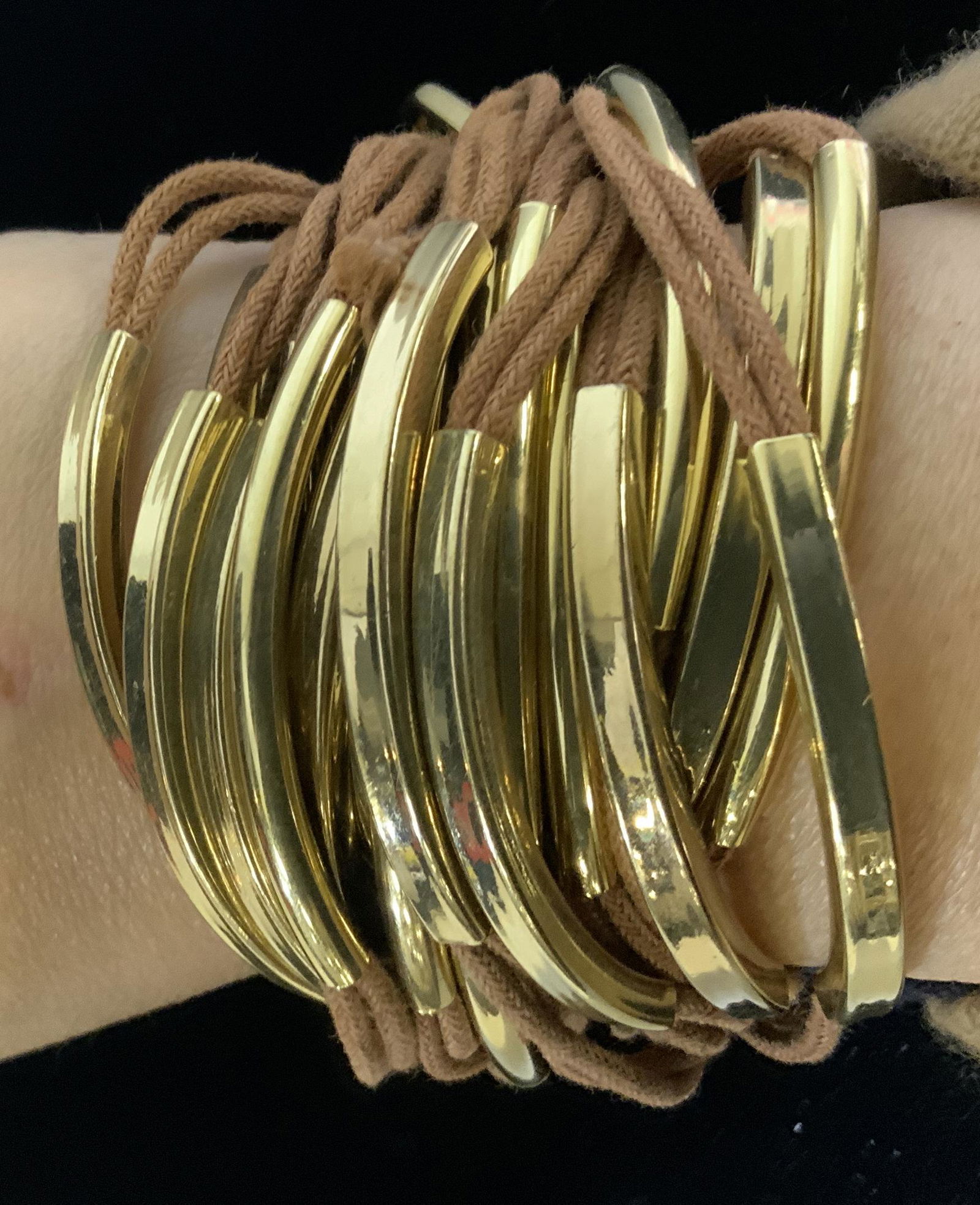 ARMANI EXCHANGE Multi Strand Bangle, Signed, (1 of 8)