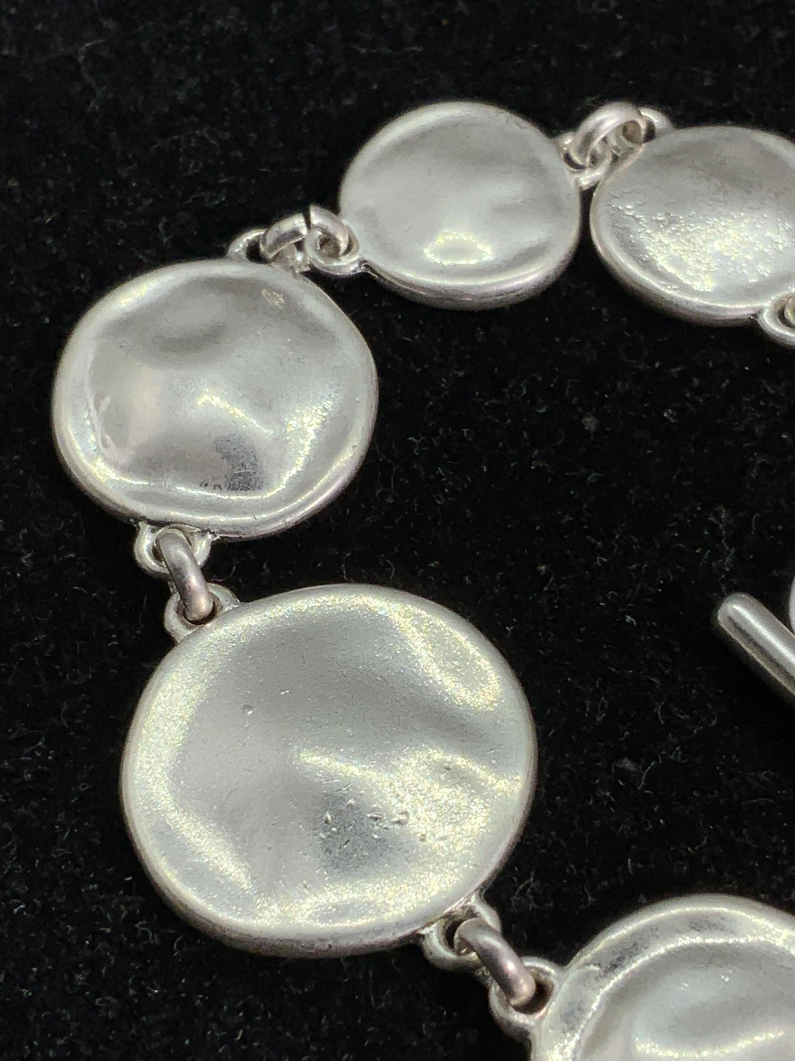 JONES NEW YORK Signed Disc Toggle Bracelet (1 of 10)