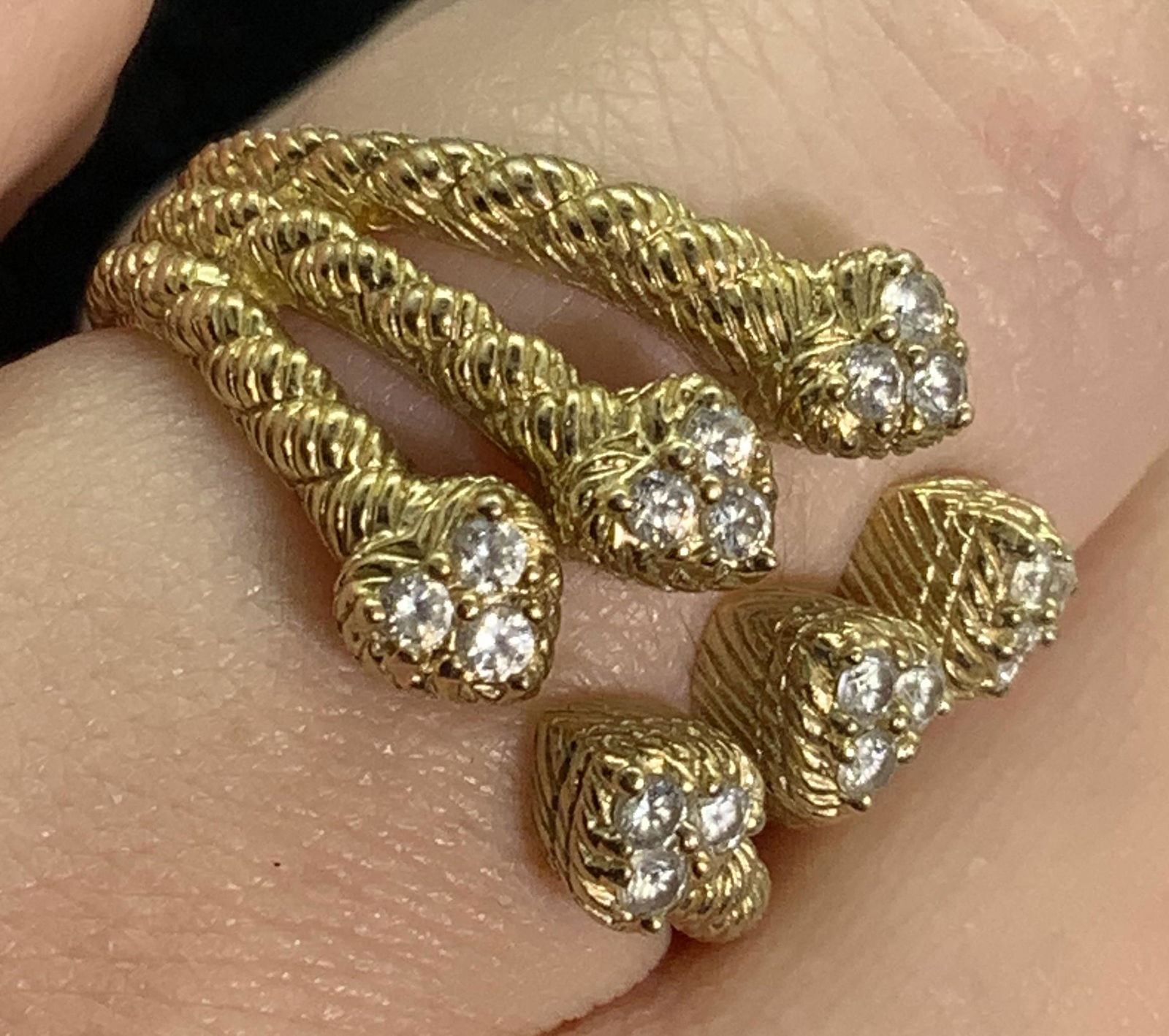 JUDITH RIPKA Signed Sterling Silver Heart Ring (1 of 11)