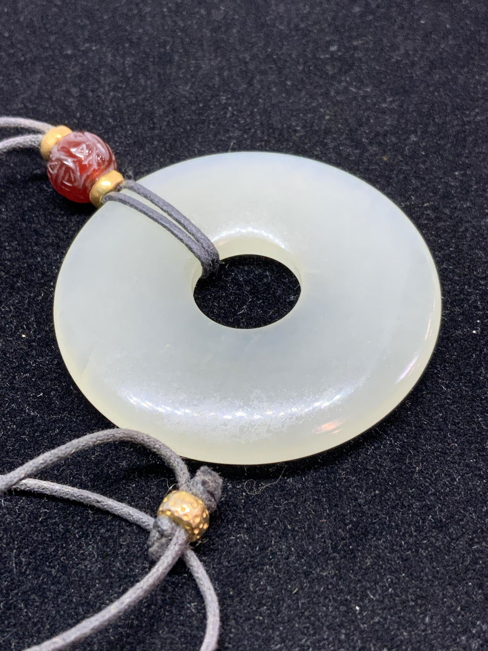 Artisan NATURAL STONE Pendant Cord Wrap Necklace (1 of 13)